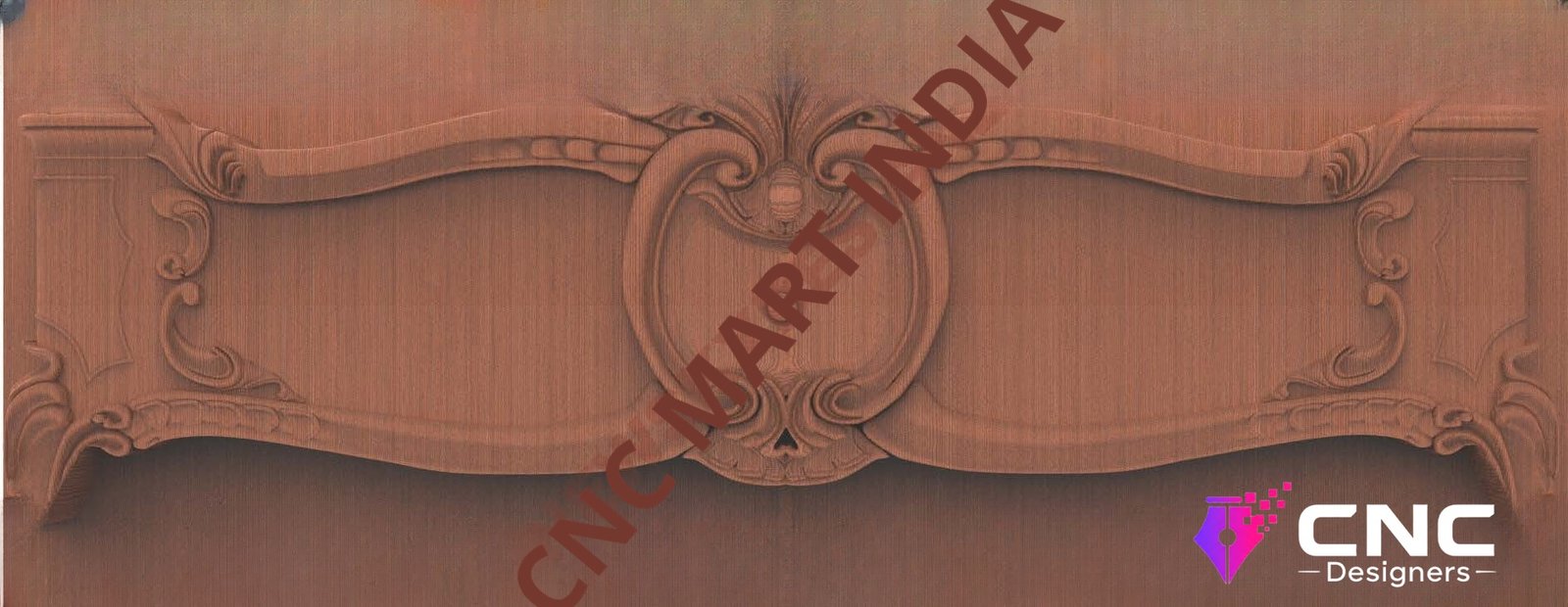 Beds & Sofa - BS-66 Elegant Victorian Classic Headboard Carving 3D Model